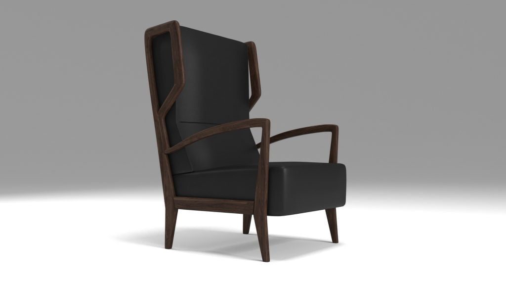 Sillón tapizado para ambientes de salones clásicos, modernos, recibidores o cualquier decoración que requiera muebles de salón elegantes