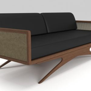 Si eres de los que incorporan las últimas novedades en materia de interiorismo en casa, debes saber que el cannage o mueble de rejilla ha regresado para quedarse. El sofá Centauro de estilo Mid-Century es un claro ejemplo de como la rejilla se integra a la perfección en los hogares que quieran dar un toque clásico-moderno a sus salones. Ya sea por su aire vintage o por la corriente cada vez más extendida de apostar por el biointeriorismo y de decorar con materiales naturales como el mimbre, el caso es que nos encontramos en el momento exacto para volver a introducir el cannage en la decoración de nuestro hogar.